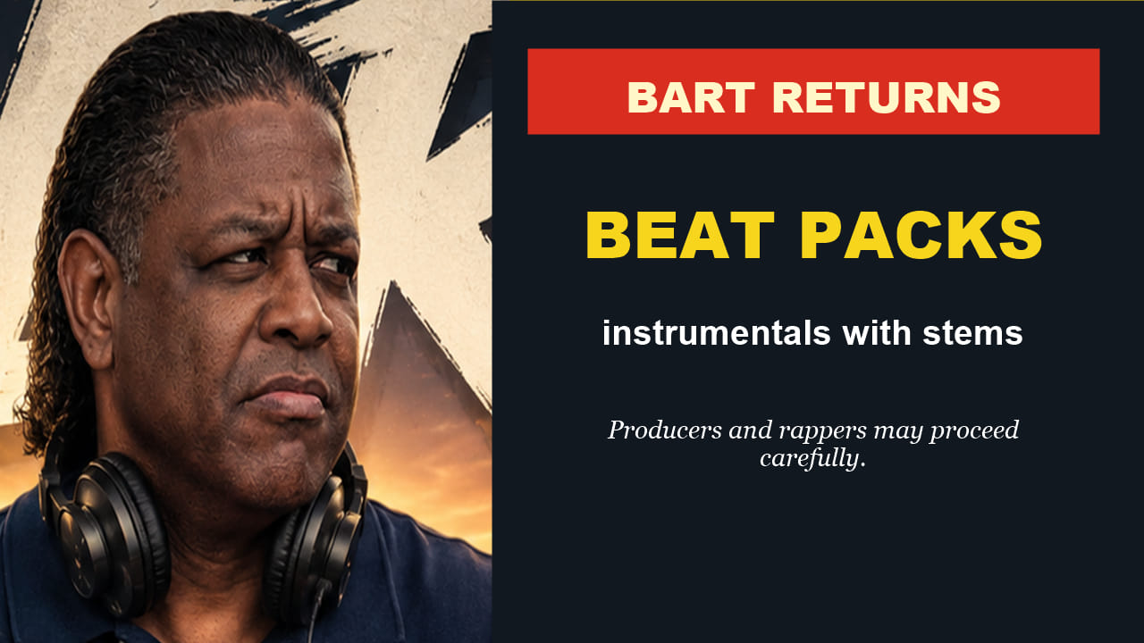 Bart Returns instrumentals YouTube graphic
